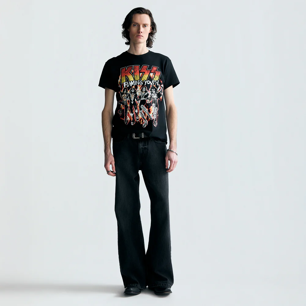 Flaming Youth / God Of Thunder 7” + Flaming Youth Single Cover T-Shirt - Image 3