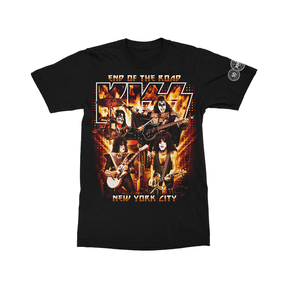 KISS End Of The Road Final Shows Ever T-Shirt - Image 2